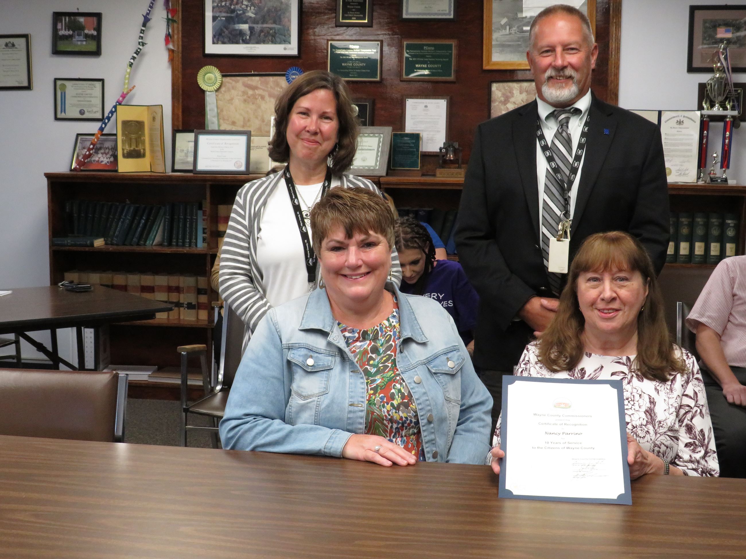 Nancy Parrino, AAA, 10 years