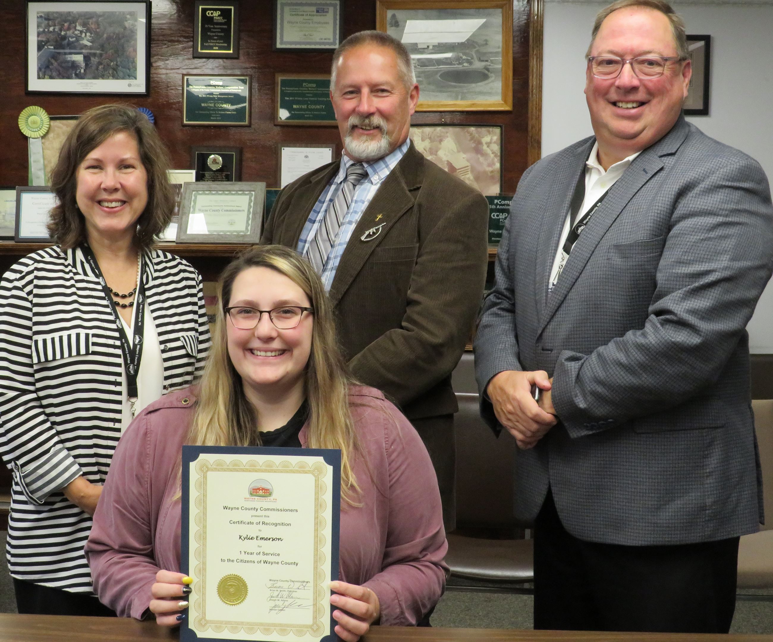 Kylie Emerson, BDPEI, 1 year)