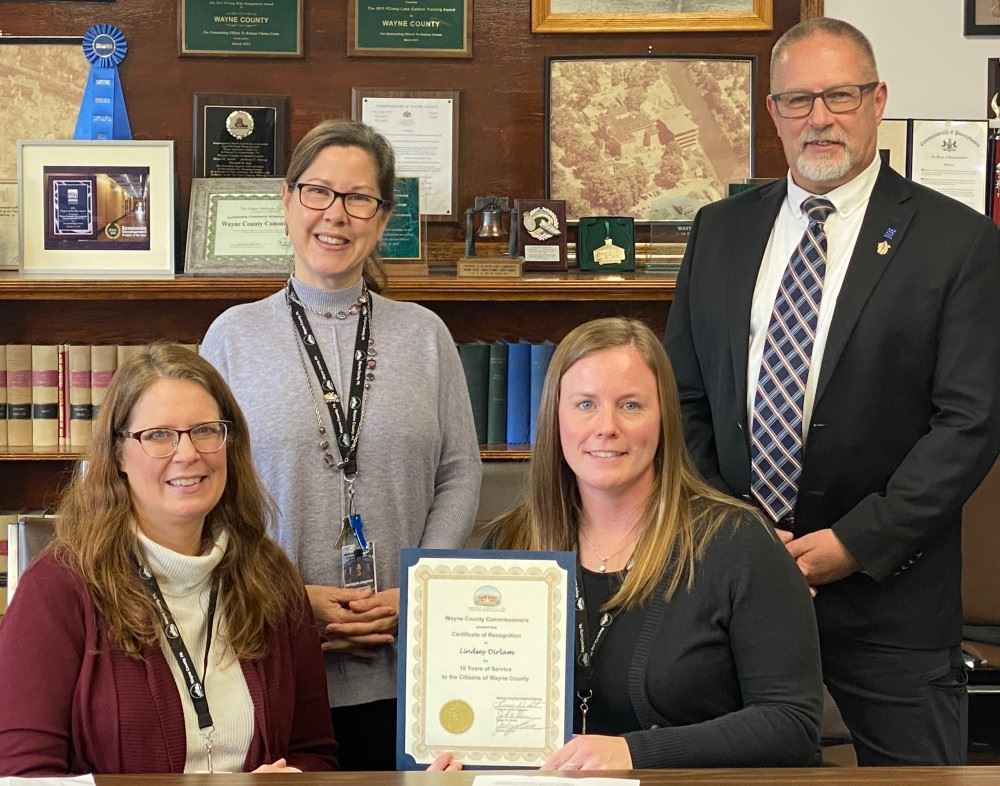 Lindsey Dirlam, BDPEI, 10 years