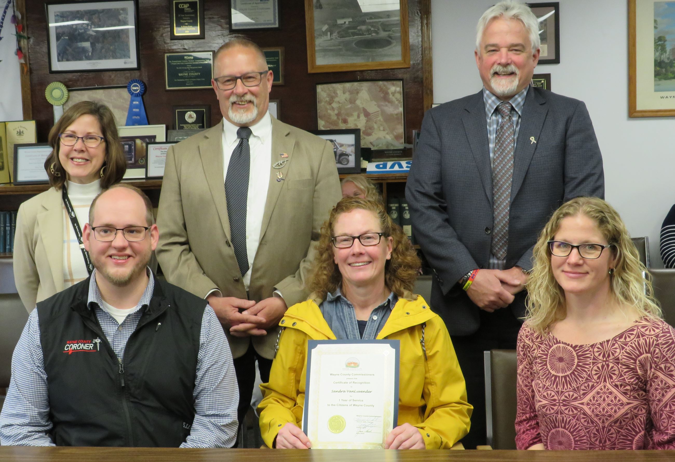 Sandra VanLuvender, Coroner, 1 year