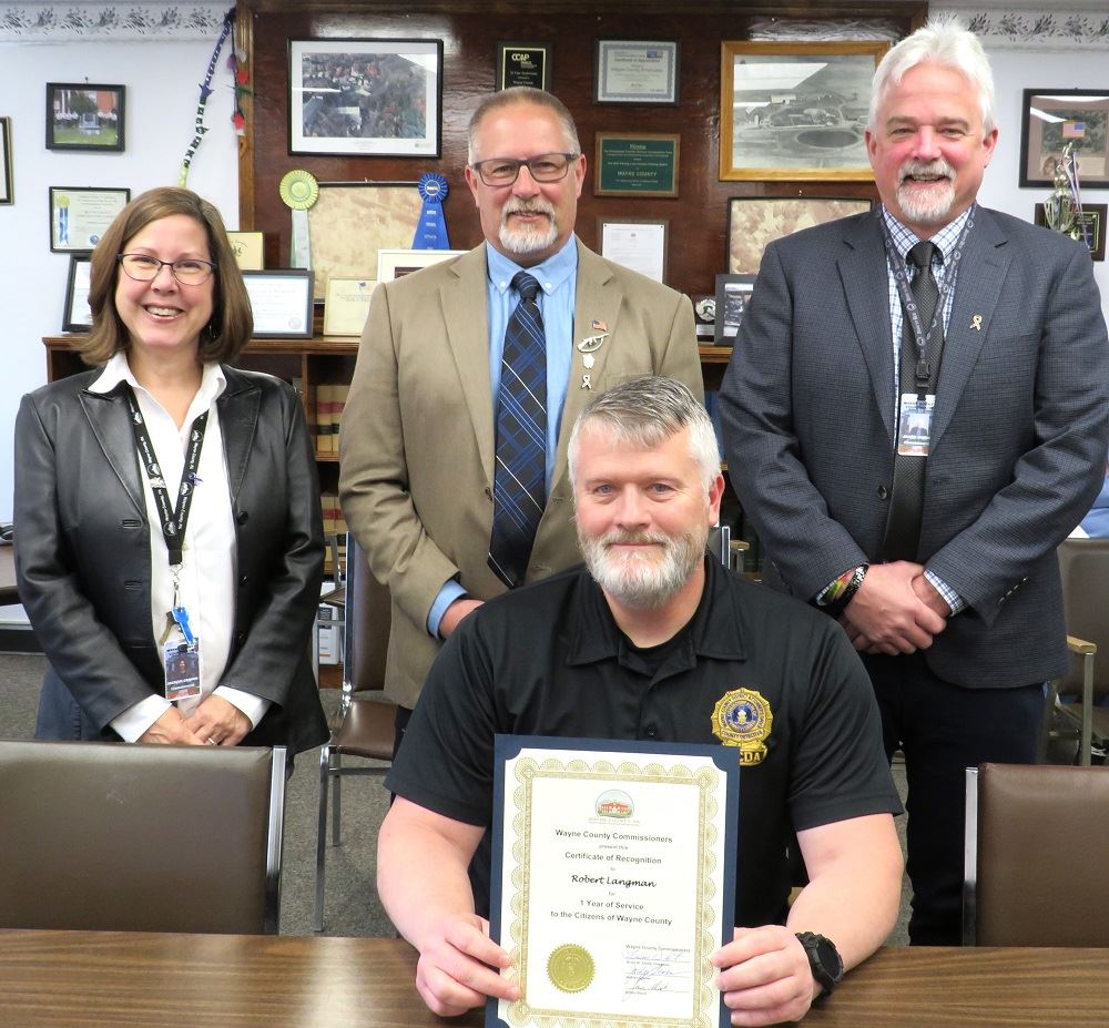 Robert Langman District Attorney, 1 year