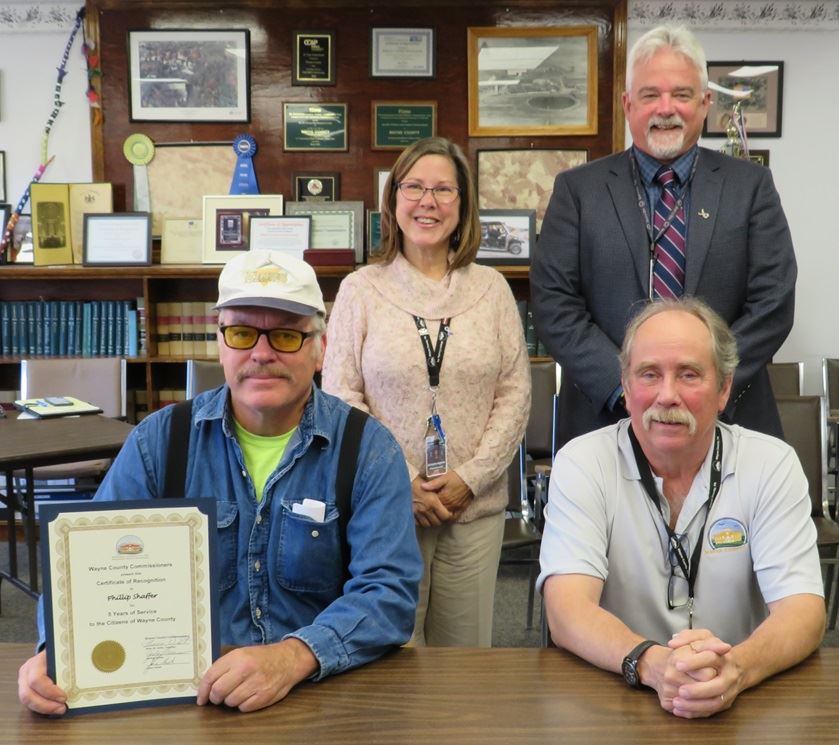 Phillip Shaffer, Recycling, 5 years